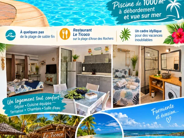 Appartement Anse des Rochers, Saint-François, Guadeloupe