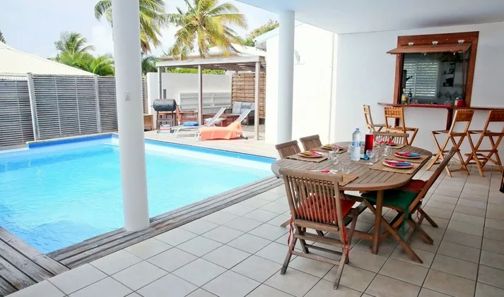 Villa avec piscine Anse des Rochers, Saint-François, Guadeloupe