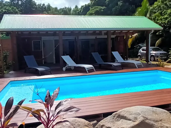 Villa avec piscine à la location pour les vacances Pointe-Noire, Basse-Terre, Guadeloupe