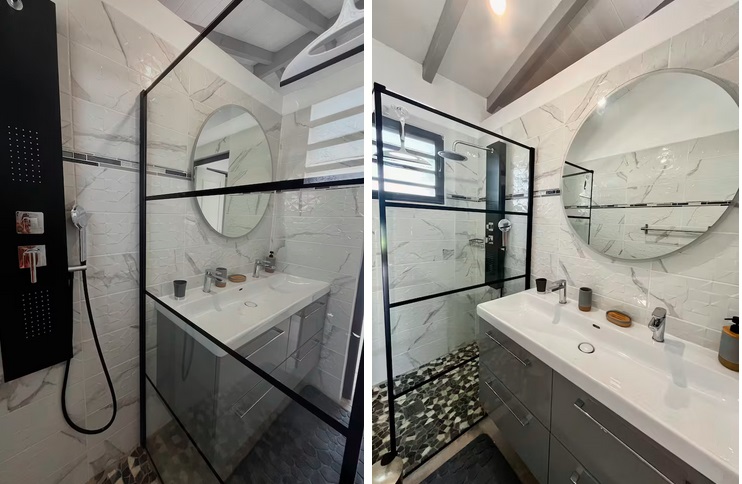Villa avec piscine Lamentin, Basse-Terre, Guadeloupe