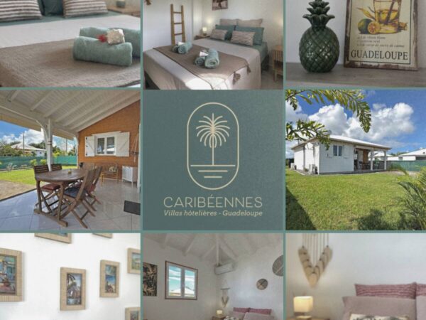 Maison Villa à la location saisonnière Manganao, Saint-François, Guadeloupe