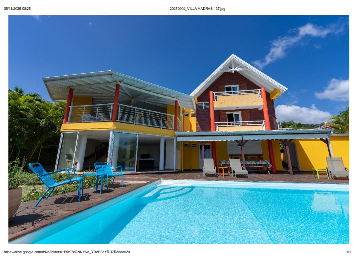 Villa avec piscine Pointe-Noire, Basse-Terre, Guadeloupe