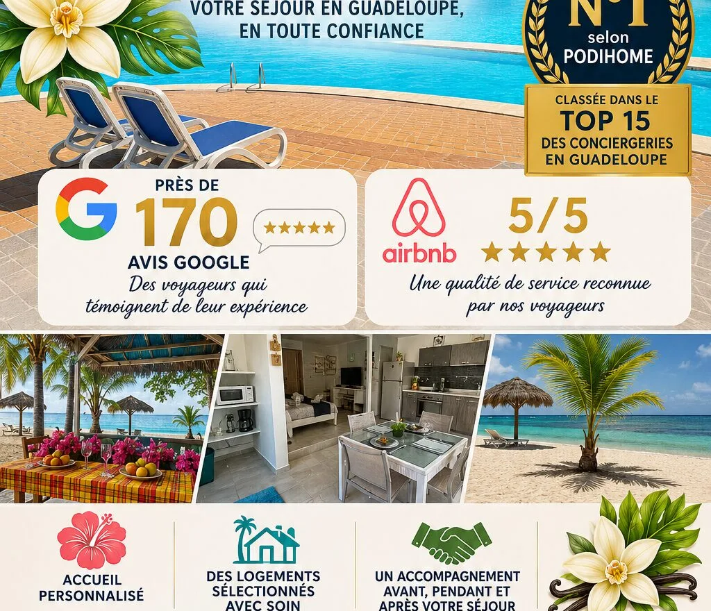 Conciergerie Anse des Rochers, Saint-François, Guadeloupe