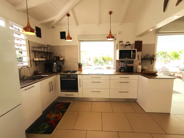 Villa avec piscine à la location pour les vacances Saint-François, Grande-Terre, Guadeloupe