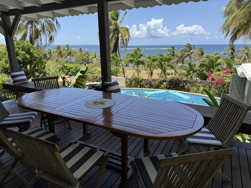 Villa avec piscine à la location pour les vacances Le Moule, Grande-Terre, Guadeloupe