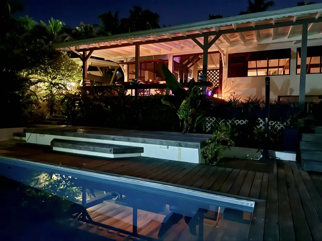 Villa avec piscine à la location pour les vacances Le Moule, Grande-Terre, Guadeloupe