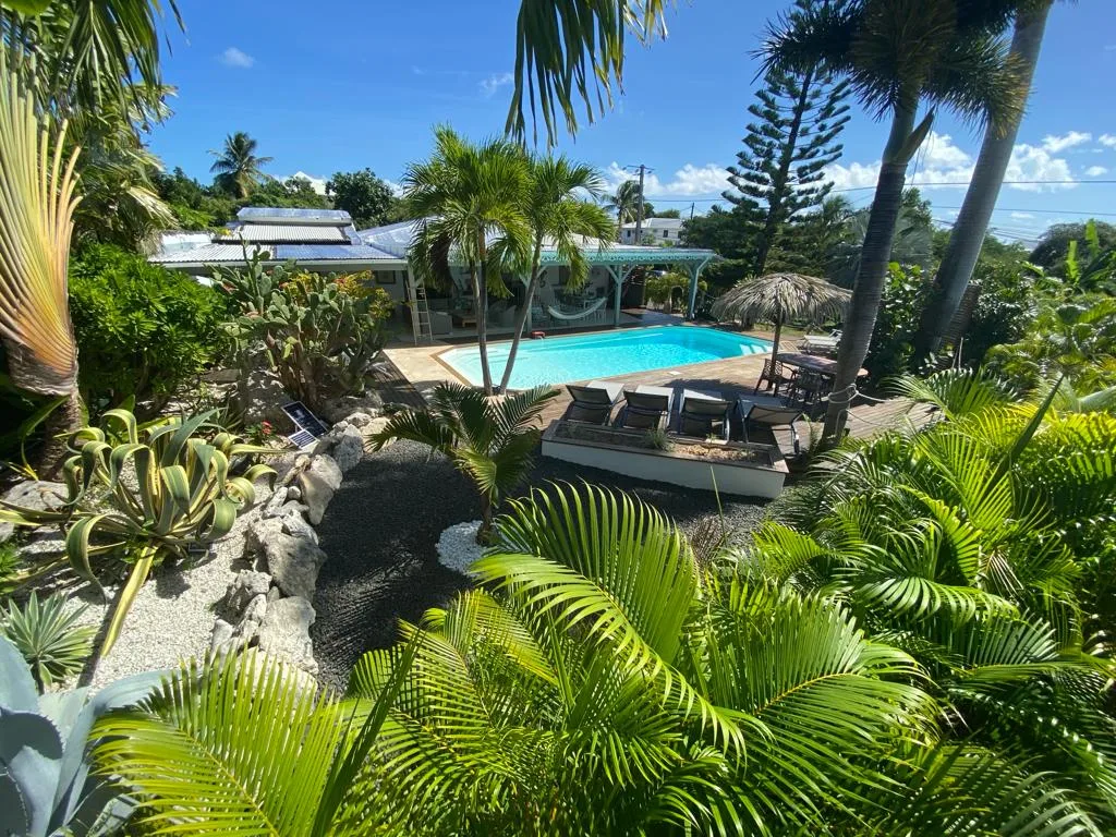 Villa avec piscine à la location pour les vacances Saint-François, Grande-Terre, Guadeloupe