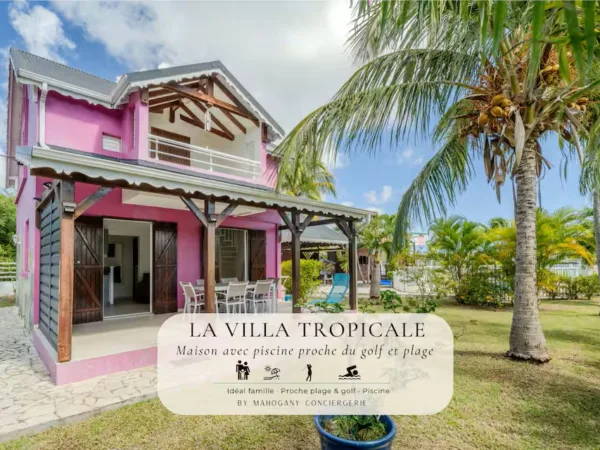 Villa avec piscine à la location pour les vacances Saint-François, Grande-Terre, Guadeloupe