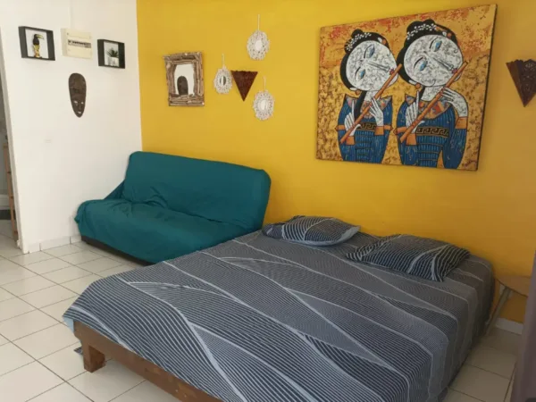 Studio à la location en Guadeloupe Le Moule, Grande-Terre